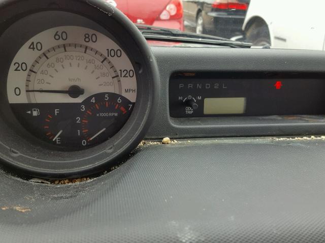 JTLKT324564068995 - 2006 TOYOTA SCION XB შავი ფოტო 8