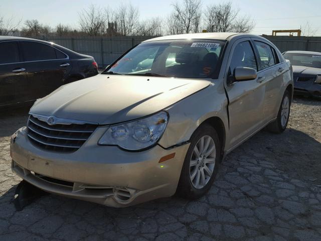 1C3CC5FB4AN154360 - 2010 CHRYSLER SEBRING LI GOLD photo 2