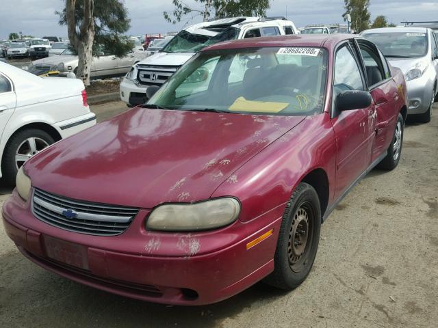 1G1ND52F24M588273 - 2004 CHEVROLET CLASSIC RED photo 2