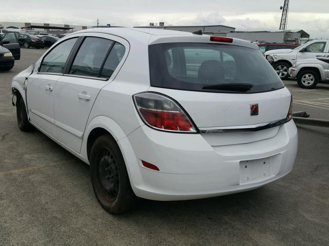 W08AT671285127434 - 2008 SATURN ASTRA XR WHITE photo 3