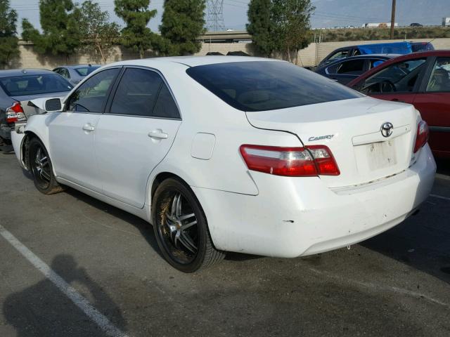 4T1BE46K97U503275 - 2007 TOYOTA CAMRY NEW WHITE photo 3