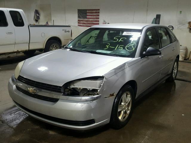 1G1ZT628X5F286022 - 2005 CHEVROLET MALIBU MAX 银色 照片 2