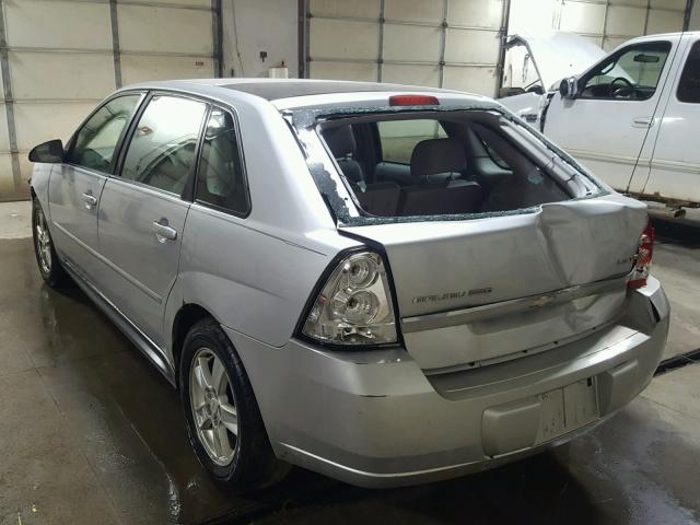 1G1ZT628X5F286022 - 2005 CHEVROLET MALIBU MAX 银色 照片 3