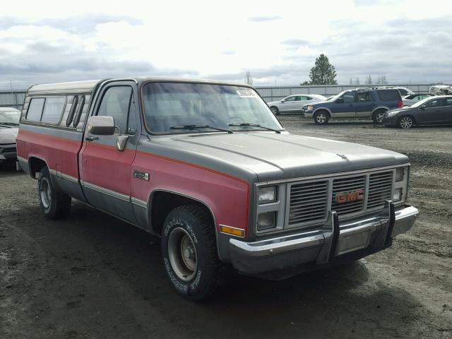 1GTEC14HXGF717547 - 1986 GMC C1500 GRAY photo 1