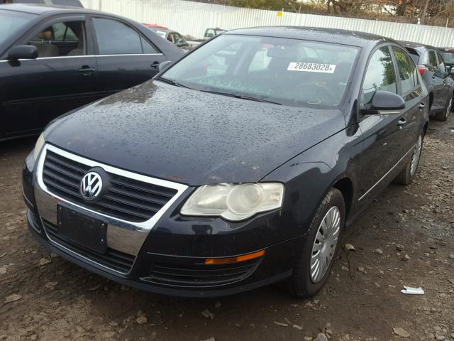 WVWAK73C06P105568 - 2006 VOLKSWAGEN PASSAT 2.0 BLACK photo 2