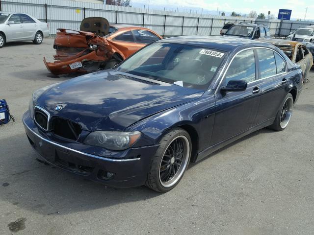 WBAHL83556DT01555 - 2006 BMW 750 I BLACK photo 2