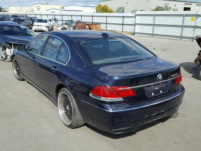 WBAHL83556DT01555 - 2006 BMW 750 I BLACK photo 3