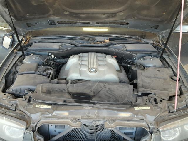 WBAGL63482DP50665 - 2002 BMW 745 I GRAY photo 7