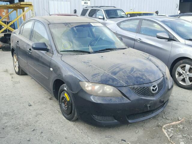 JM1BK32F051263693 - 2005 MAZDA 3 I BLACK photo 1