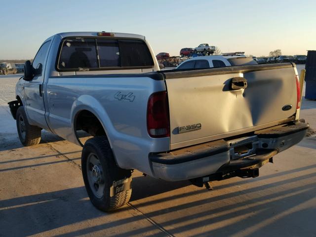 1FTWF31PX6EA36859 - 2006 FORD F350 SRW S SILVER photo 3