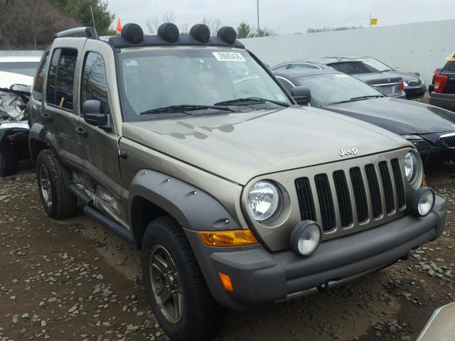 1J8GL38K85W568099 - 2005 JEEP LIBERTY RE 金色 照片 1