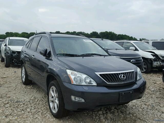 2T2GK31U99C080604 - 2009 LEXUS RX BLACK photo 1