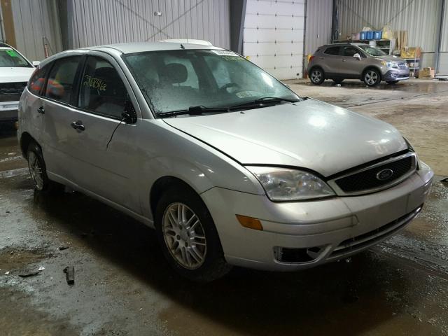 1FAHP37N37W156127 - 2007 FORD FOCUS ZX5 SILVER photo 1