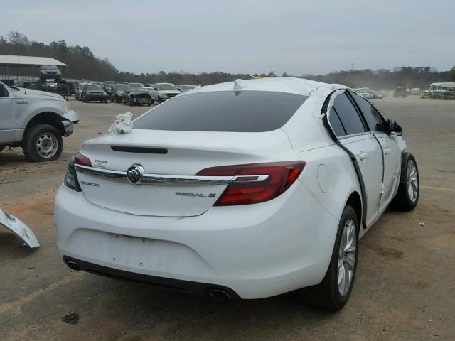 2G4GK5EX0G9150178 - 2016 BUICK REGAL WHITE photo 4