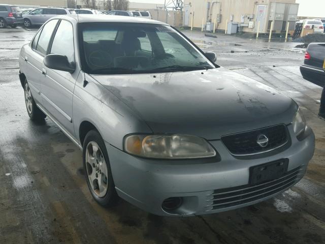 3N1CB51A53L557914 - 2003 NISSAN SENTRA GXE SILVER photo 1