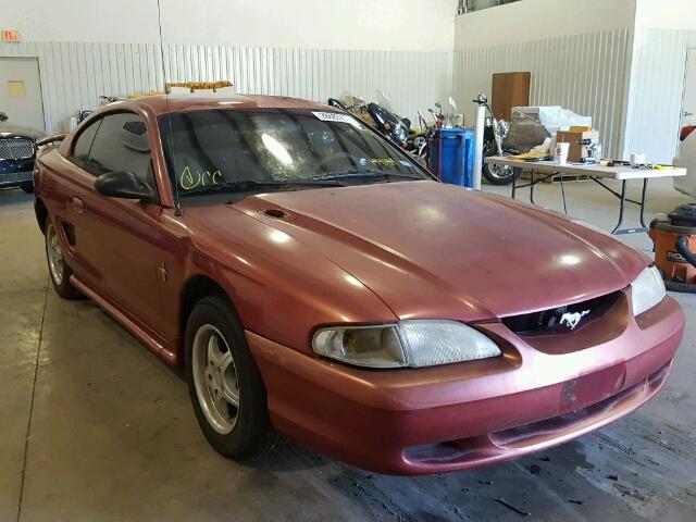 1FALP4047VF194149 - 1997 FORD MUSTANG RED photo 1