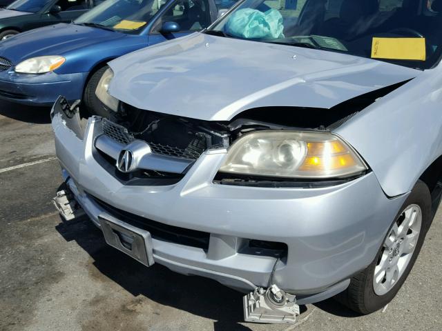 2HNYD18954H539905 - 2004 ACURA MDX TOURIN SILVER photo 9