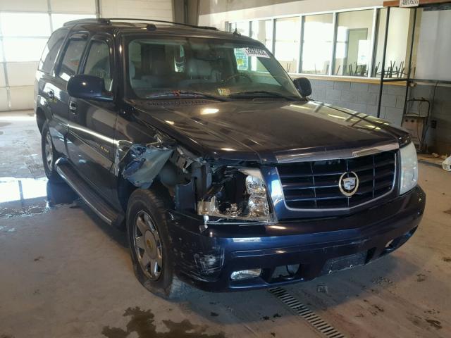 1GYEK63N54R148764 - 2004 CADILLAC ESCALADE L BLUE photo 1