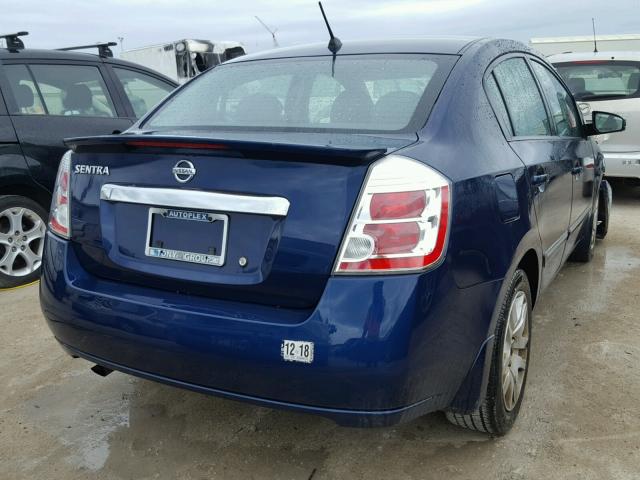 3N1AB6AP5BL726233 - 2011 NISSAN SENTRA 2.0 BLUE photo 4