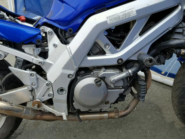 JS1VP53A242103170 - 2004 SUZUKI SV650 BLUE photo 7