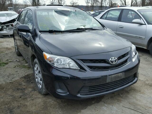 2T1BU4EE7BC728979 - 2011 TOYOTA COROLLA BA BLACK photo 1