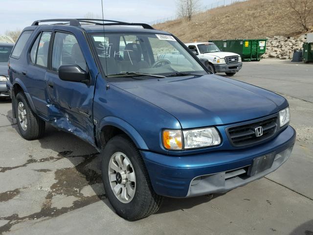 4S6DM58W5Y4417794 - 2000 HONDA PASSPORT E BLUE photo 1
