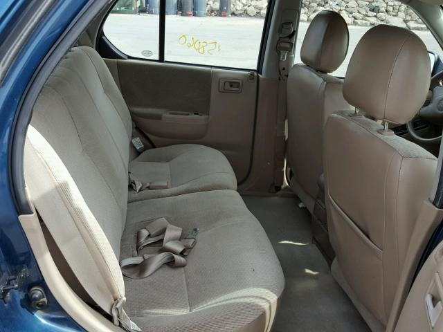 4S6DM58W5Y4417794 - 2000 HONDA PASSPORT E BLUE photo 6