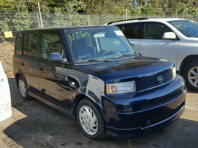 JTLKT324150185365 - 2005 TOYOTA SCION XB BLUE photo 1