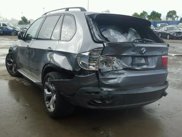 5UXFE83568L164461 - 2008 BMW X5 4.8I BLACK photo 3