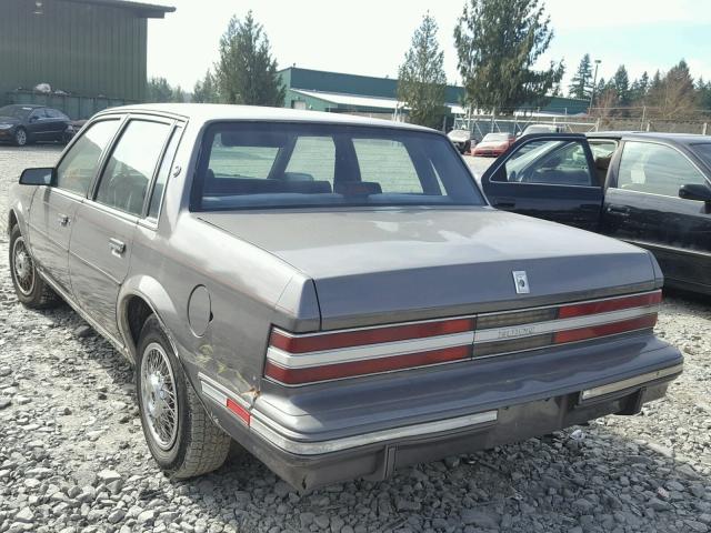 1G4AL51R0HT459864 - 1987 BUICK LIMITED GRAY photo 3