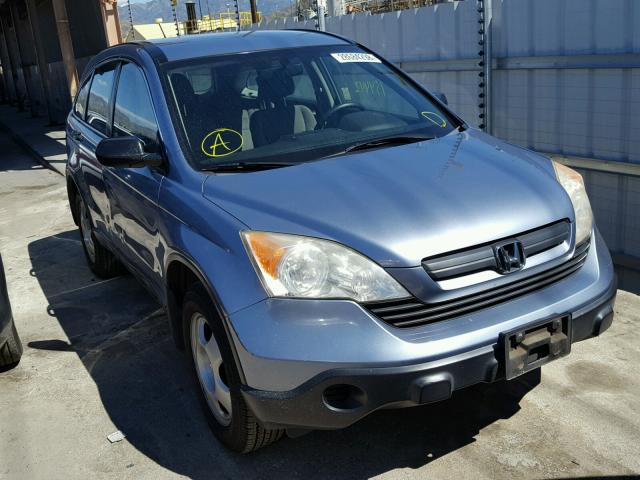 JHLRE38308C046417 - 2008 HONDA CR-V LX BLUE photo 1