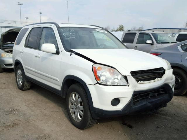 SHSRD78995U313797 - 2005 HONDA CR-V SE WHITE photo 1