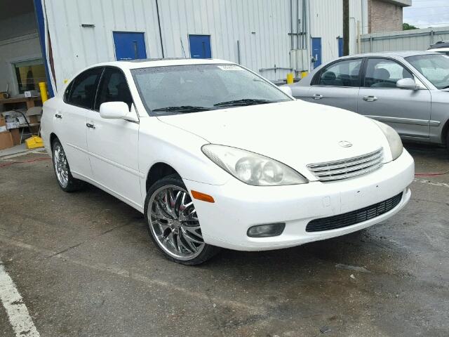 JTHBF30G120052616 - 2002 LEXUS ES 300 WHITE photo 1