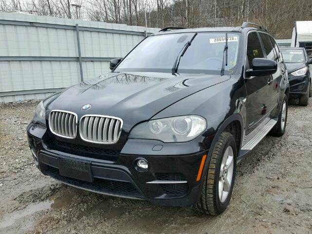 5UXZV8C50BL419478 - 2011 BMW X5 XDRIVE5 BLACK photo 2