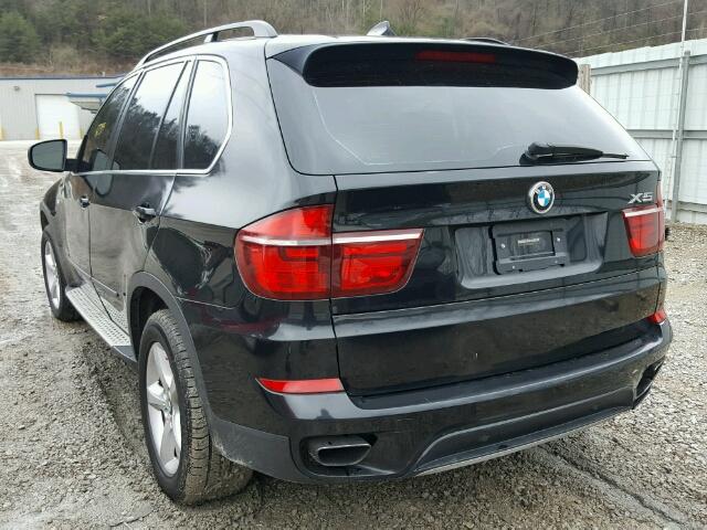 5UXZV8C50BL419478 - 2011 BMW X5 XDRIVE5 BLACK photo 3