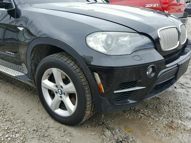 5UXZV8C50BL419478 - 2011 BMW X5 XDRIVE5 BLACK photo 9