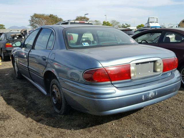 1G4HP54K7Y4162585 - 2000 BUICK LESABRE CU BLUE photo 3