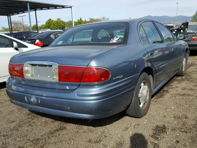 1G4HP54K7Y4162585 - 2000 BUICK LESABRE CU BLUE photo 4