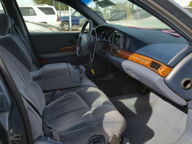 1G4HP54K7Y4162585 - 2000 BUICK LESABRE CU BLUE photo 5