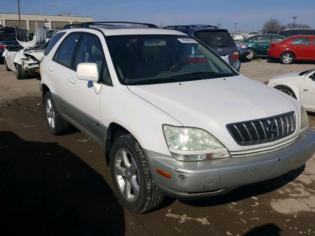 JTJHF10U830311462 - 2003 LEXUS RX 300 WHITE photo 1