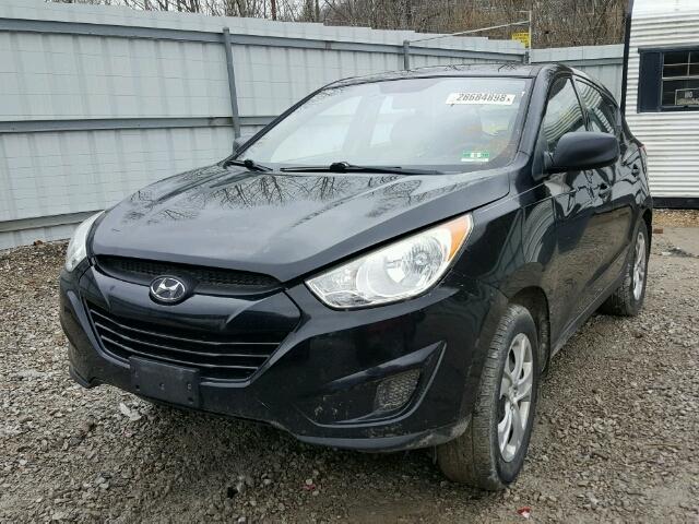 KM8JT3AB3BU119939 - 2011 HYUNDAI TUCSON GL BLACK photo 2