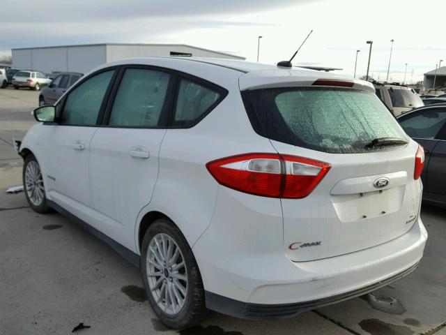 1FADP5AU8FL104969 - 2015 FORD C-MAX SE WHITE photo 3