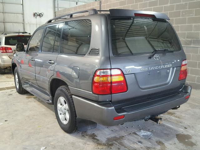 JT3HT05J3Y0111427 - 2000 TOYOTA LAND CRUIS GRAY photo 3