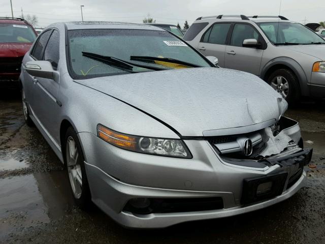 19UUA66287A033683 - 2007 ACURA TL SILVER photo 1