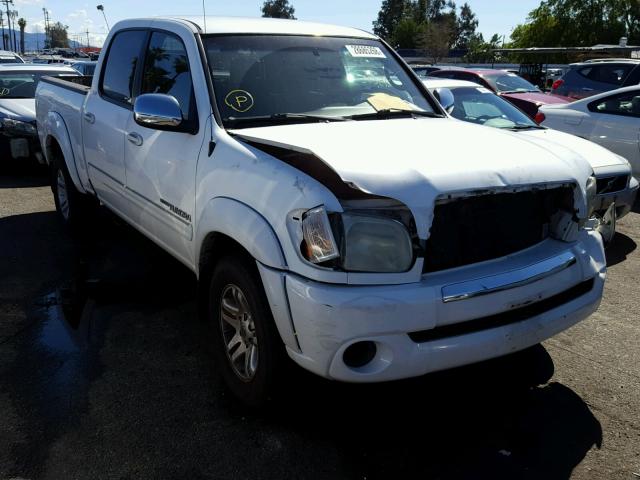 5TBET34176S505520 - 2006 TOYOTA TUNDRA DOU WHITE photo 1