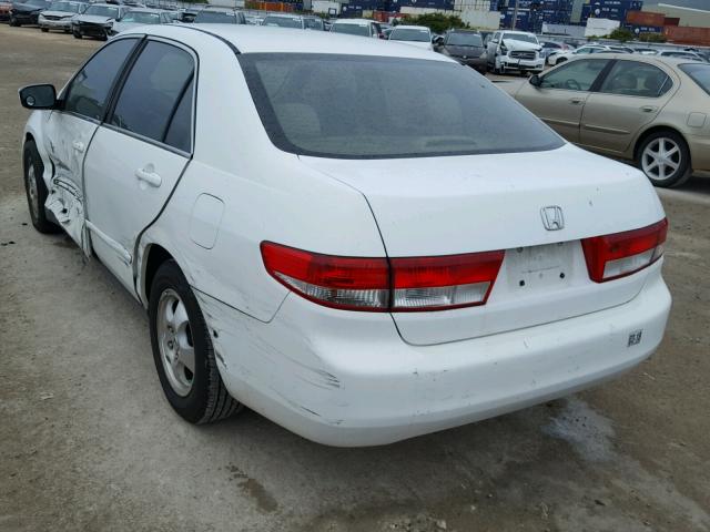 JHMCM56363C011165 - 2003 HONDA ACCORD LX WHITE photo 3