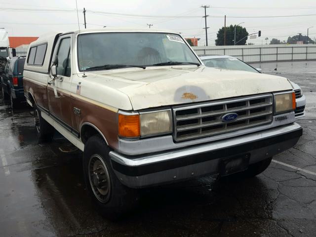 1FTHF2516HPB08009 - 1987 FORD F250 TWO TONE photo 1