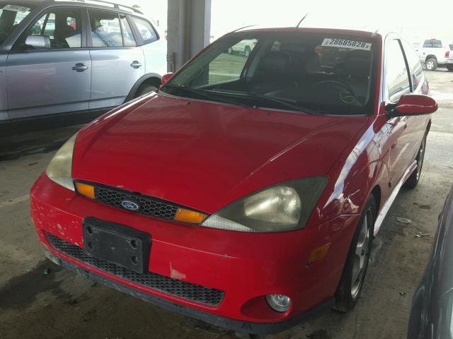 3FAHP39533R152279 - 2003 FORD FOCUS SVT RED photo 2