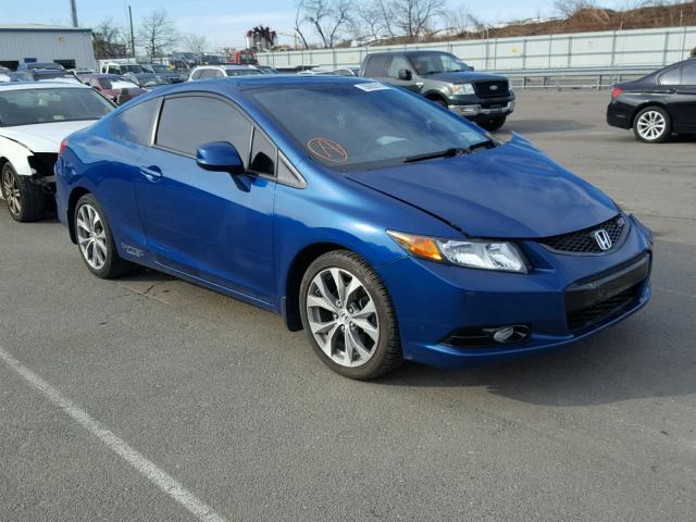 2HGFG4A52CH704466 - 2012 HONDA CIVIC SI BLUE photo 1