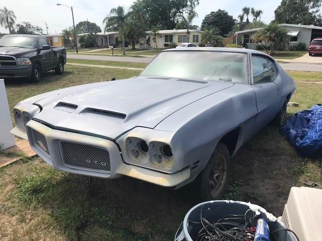 242371Z134423 - 1971 PONTIAC GTO GRAY photo 1